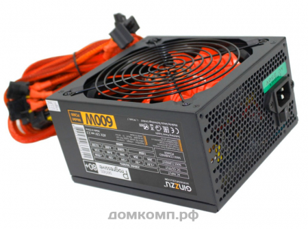 Блок питания 600 Вт Ginzzu PC600